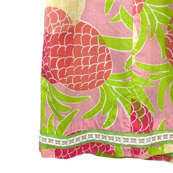 Lilly Pulitzer Vintage Pineapple Strapless Cotton Dress - Picture 6 of 13
